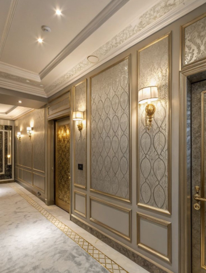 Wallpaint & Moulding