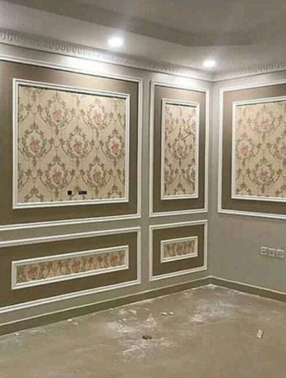 Wallpaint & Moulding